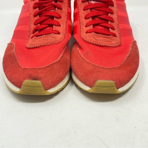Adidas I-5923 Shoes Mens 8 Red Gum Soles Mesh Suede Running Sneakers D97346 - Picture 6 of 16